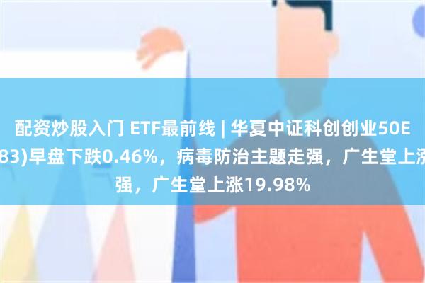 配资炒股入门 ETF最前线 | 华夏中证科创创业50ETF(159783)早盘下跌0.46%，病毒防治主题走强，广生堂上涨19.98%