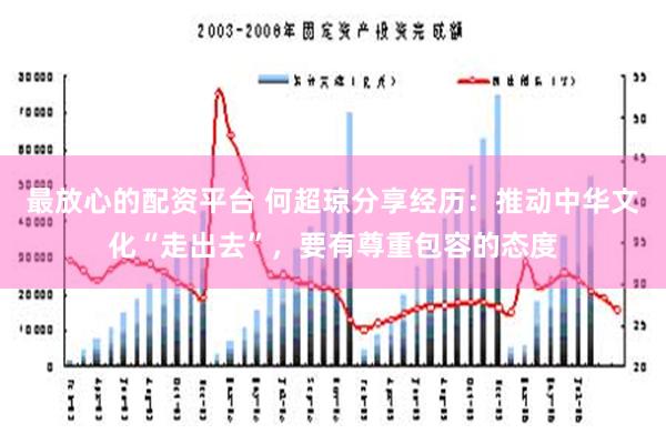 最放心的配资平台 何超琼分享经历：推动中华文化“走出去”，要有尊重包容的态度