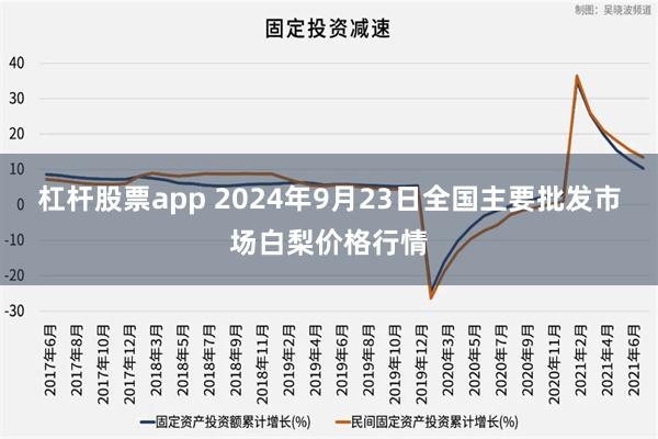 杠杆股票app 2024年9月23日全国主要批发市场白梨价格行情